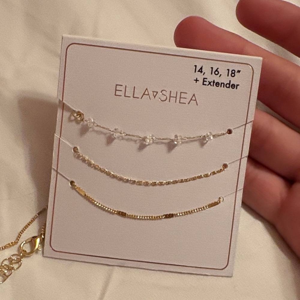 Gold Necklace Set